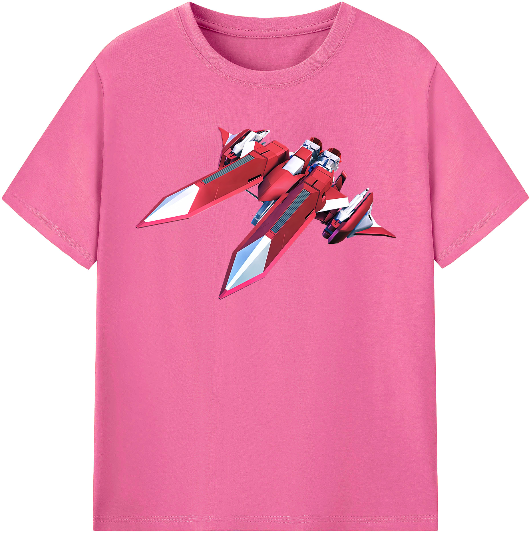 （画像用） 機動戦士ガンダム Mobile Suit Gundam レディースカジュアルプリントTシャツ（綿100％）
